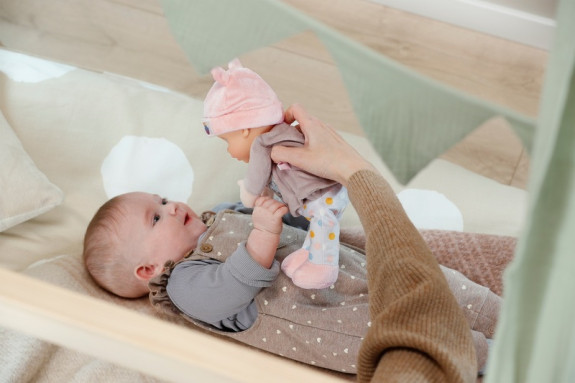 Miláček s labutí, 30 cm Baby born for babies