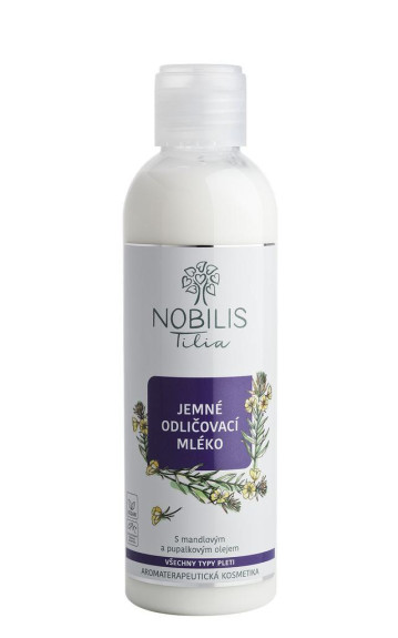 Jemné odličovací mléko 200 ml Nobilis Tilia