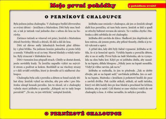 Puzzle Moje první pohádky 24 dílků