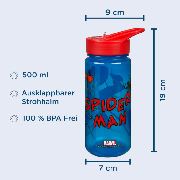 Láhev na pití 500 ml Spider-Man
