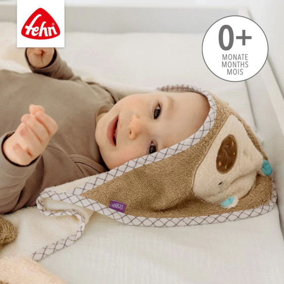 Ručník s kapucí capybara Baby Fehn