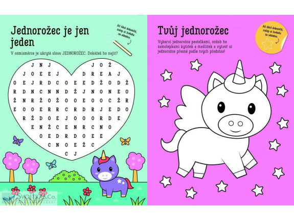 Kuliočko Jednorožci 20 reliéf Connie Isaacs, Bethany Carr