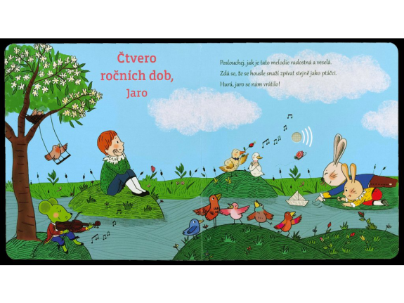 Můj malý Vivaldi Emilie Collet, ilustrace Séverine Cordier