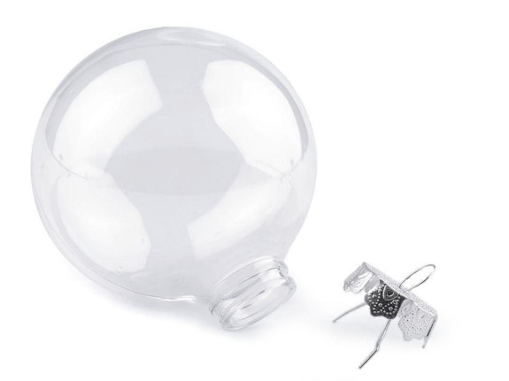 Baňka k dozdobení průměr 10 cm