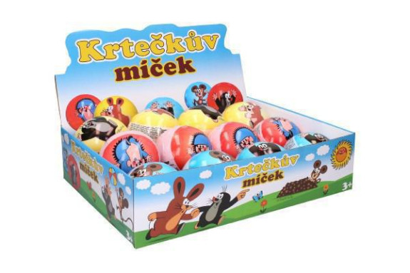 Míček Krtek pěna 10 cm
