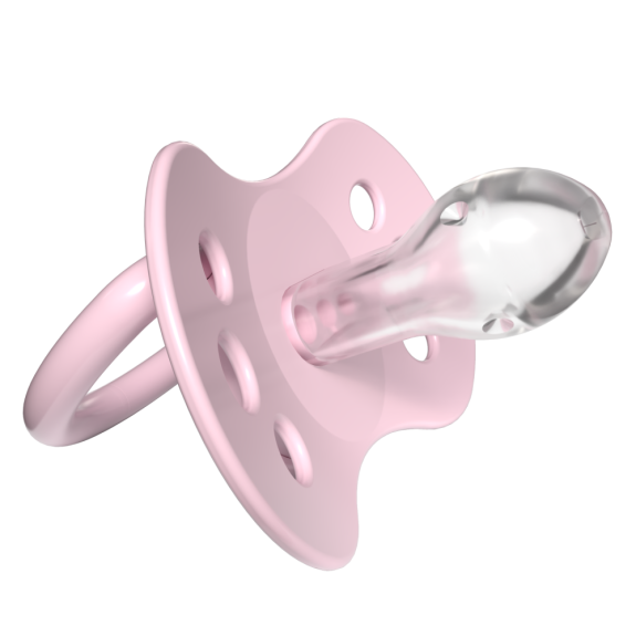 Mini dudlík silikonový dynamický Petit Rose 0 - 2 m, 2 ks holka Lovi
