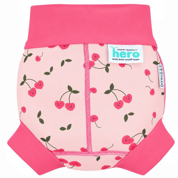 Kojenecké plavky Happy Nappy Hero Cherry Baby