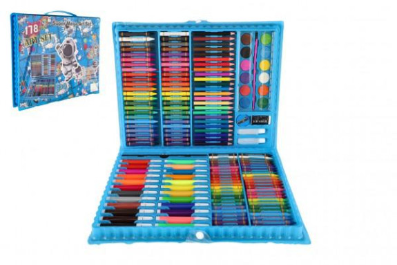 Sada na malování - Art box kreativní sada vesmír 178 ks