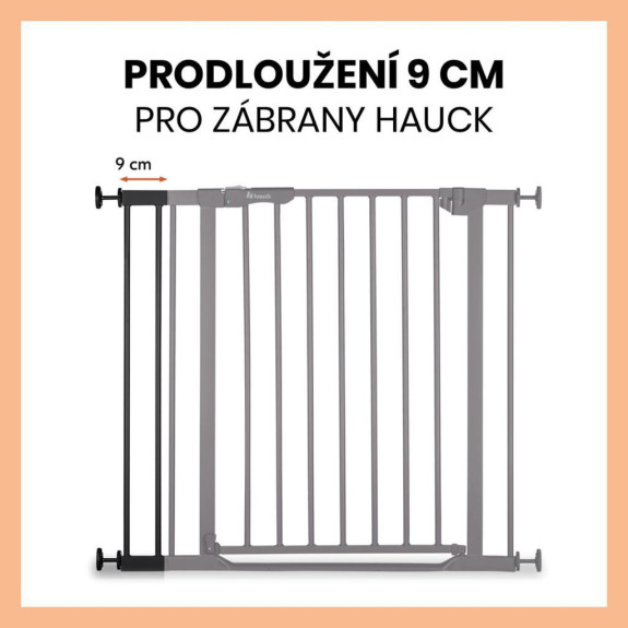 Zábrana Open N Stop 2 rozšíření o 9 cm Hauck