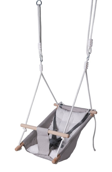 Houpačka pro nejmenší 2Kids Toys šedá