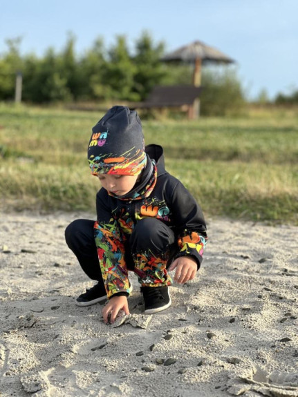 Fleecová čepice dětská Game on Wamu