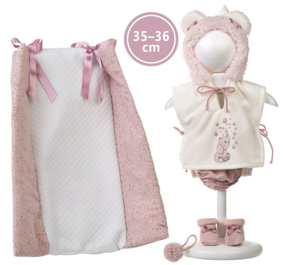 Obleček pro panenku miminko new born velikosti 35-36 cm Llorens