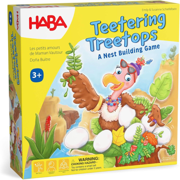 Haba Společenská kooperativní hra pro děti V korunách stromů