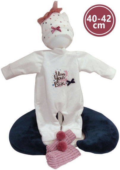 Obleček pro panenku miminko New Born velikosti 40-42 cm Llorens
