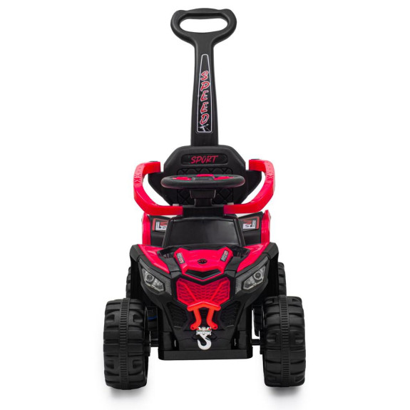 Dětské elektrické odrážedlo Baby Mix Ruggy s vodící tyčí