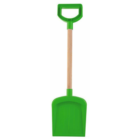 Lopata s dřevěnou násadou a rukojetí - délka 53 cm Androni