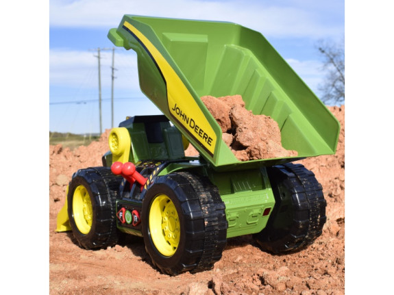 John Deere Kids - Sklápěč a nakladač 2v1 se světly a zvuky