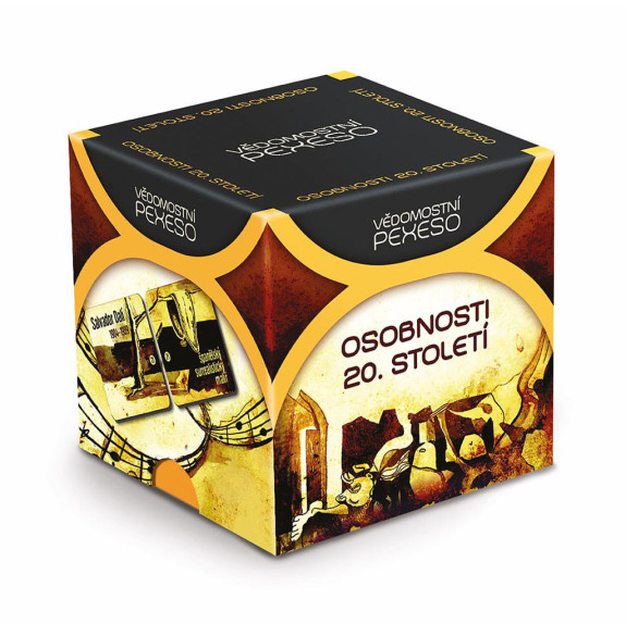 Vědomostní pexeso - Osobnosti 20. století Albi