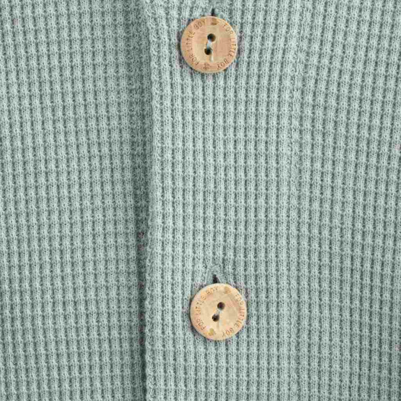 Kojenecký kabátek na knoflíky New Baby Luxury clothing Laura šedý