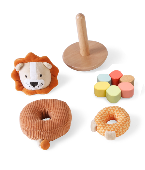 Nasazovací kroužky Lvíček 2Kids Toys