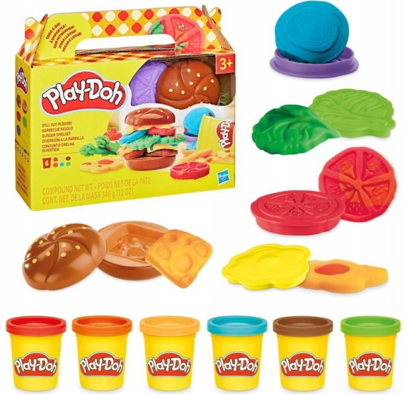 Malé lahůdky, hamburger PlayDoh