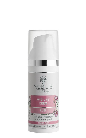 Výživný krém Růže 50 ml Nobilis Tilia