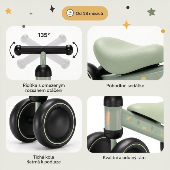 Odrážedlo Zooter Zopa