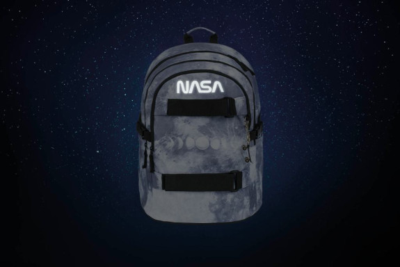 Set 3 Skate NASA Grey: batoh, penál, sáček Baagl