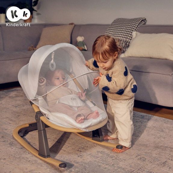 Lehátko Elsu Grey do 9 kg Kinderkraft
