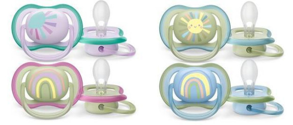 Šidítko Ultra air Obrázek 0-6 m 2 ks Philips Avent