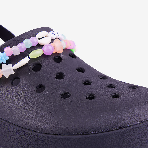 Amulety - ozdoby na boty Amuletz Perly set mix Coqui