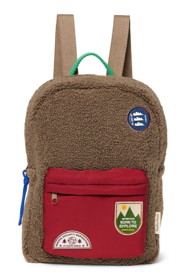 Teddy Midi Backpack - batůžek s přední kapsou Studio Noos