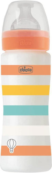 Láhev kojenecká Well-being silikon 330 ml Chicco