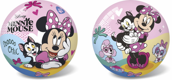 Míč Minnie gumový - nenafouknutý 23 cm