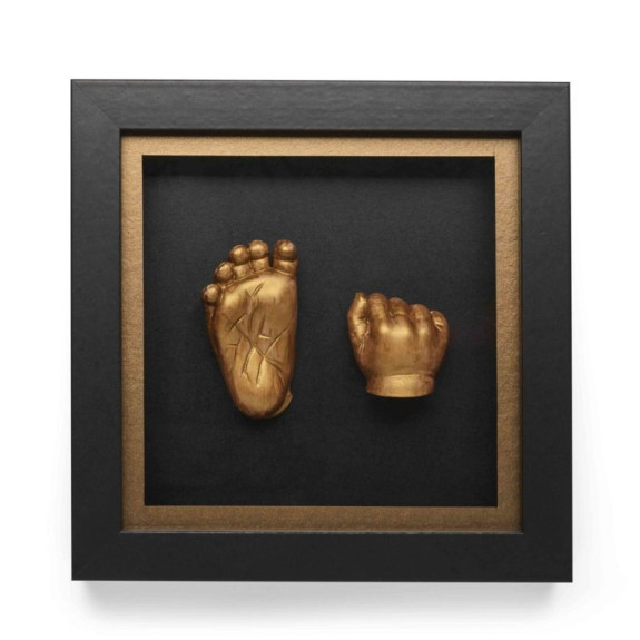 3D Black Bronze Happy Hands