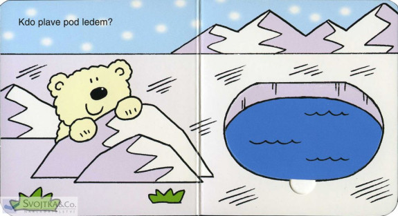 Leporelo Podívej se, kdo se schovává - Ve sněhu