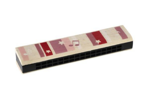 Harmonika dřevěná 13 cm