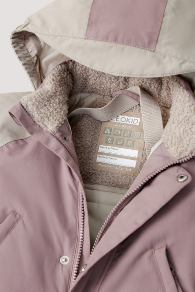 Zimní kombinéza Color Block Pink Slate Leokid