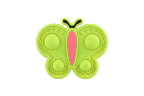 Točáček motýlek babyted silikon/plast 9 x 5,5 cm