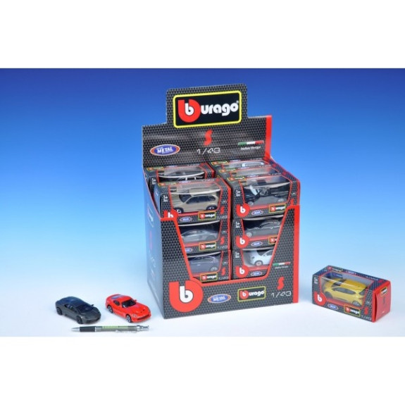 Auto Bburago Street Fire kov 1:43 - různé modely