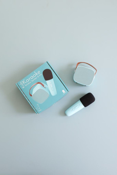 Bluetooth Karaoke set mikrofon a reproduktor Lalarma