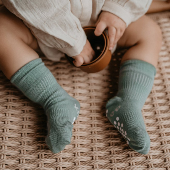 Dětské ponožky Stay-on-Socks Antislip Vel. 12 - 18 m 1 pár KipKep