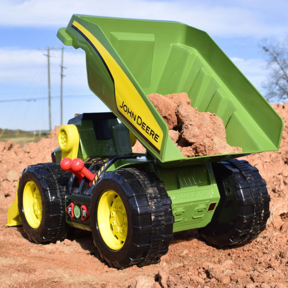 John Deere Kids - Sklápěč a nakladač 2v1 se světly a zvuky