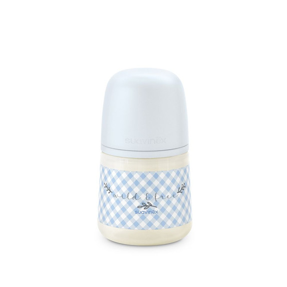 Láhev kojenecká 150 ml fyziologická S Wild & Free Suavinex