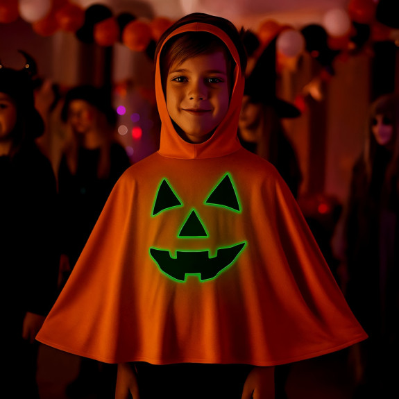 Dětský karnevalový převlek Orange Halloween Scary Pumpkin FunCo