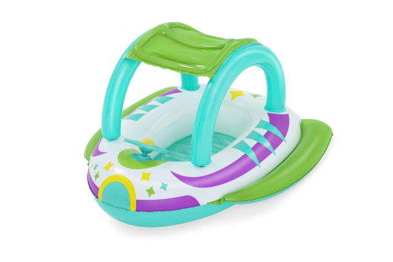 Dětský nafukovací člun se stříškou Space Splash Bestway