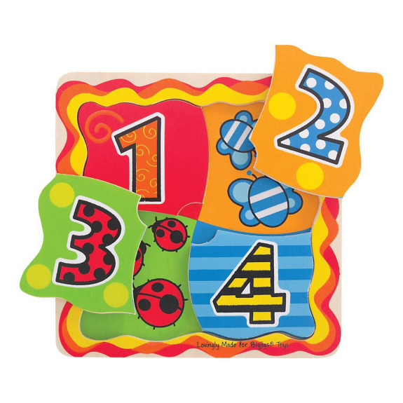 Moje první počítací puzzle Bigjigs Toys