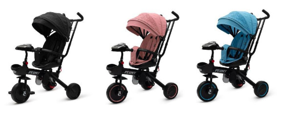 Dětská tříkolka Peony Eva Baby Mix