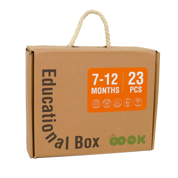 Edukační box Mini 7–12 měsíců 6 ks