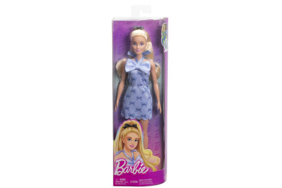Barbie Modelka - Modrá mašle